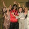 MICHAEL JACKSON WITH HIS VERY OWN GHOULS!