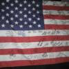 Signatures worth a fortune on this flag!